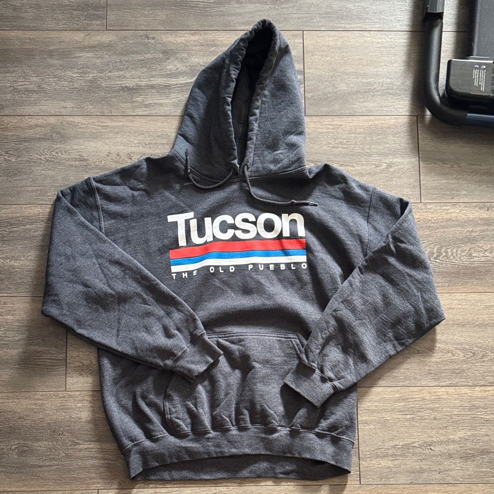 Gildan Dark Gray Men's Hoodie